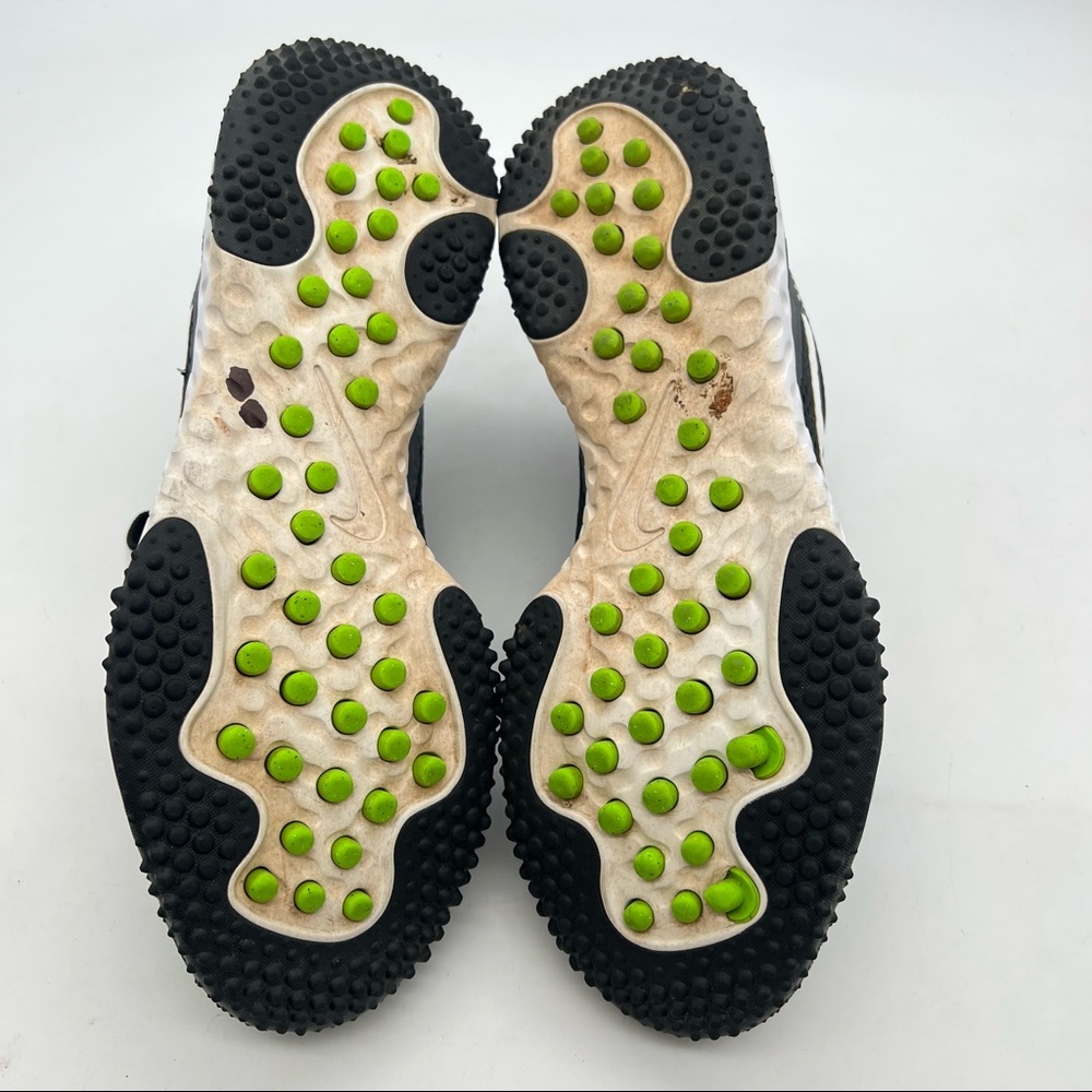 Nike Alpha Men’s Size 12 Huarache Elite 3 Turf Smoke Grey Black CK0748-003. - Picture 7 of 11